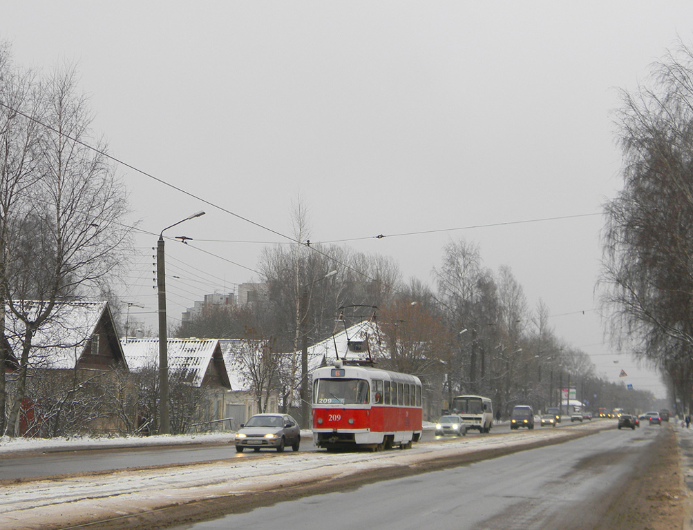 Tver, Tatra T3SU № 209; Tver — Streetcar lines: Zavolzhsky district