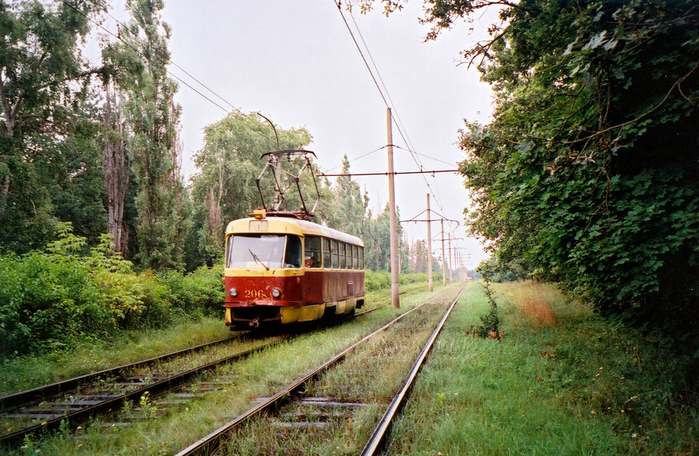 Курск, Tatra T3SU № 206