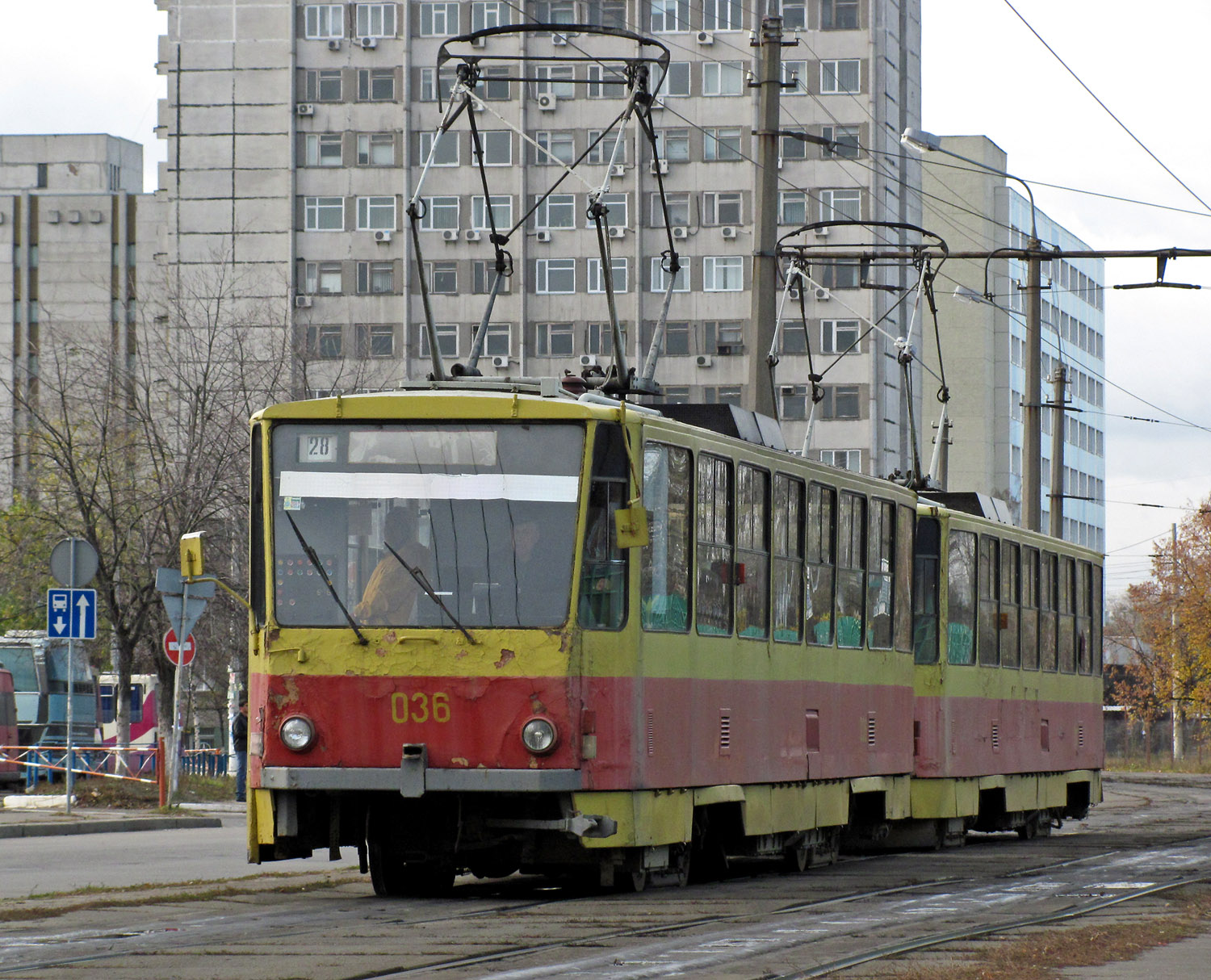 Kyiv, Tatra T6B5SU № 036