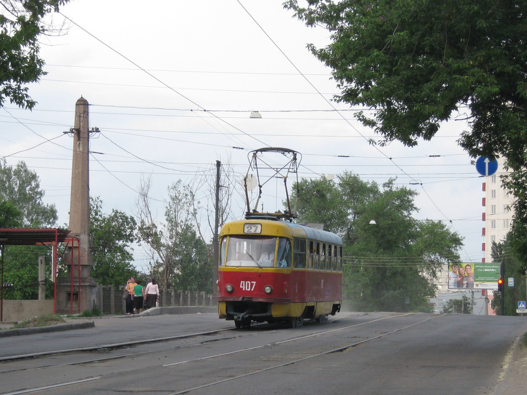 Харьков, Tatra T3SU № 407
