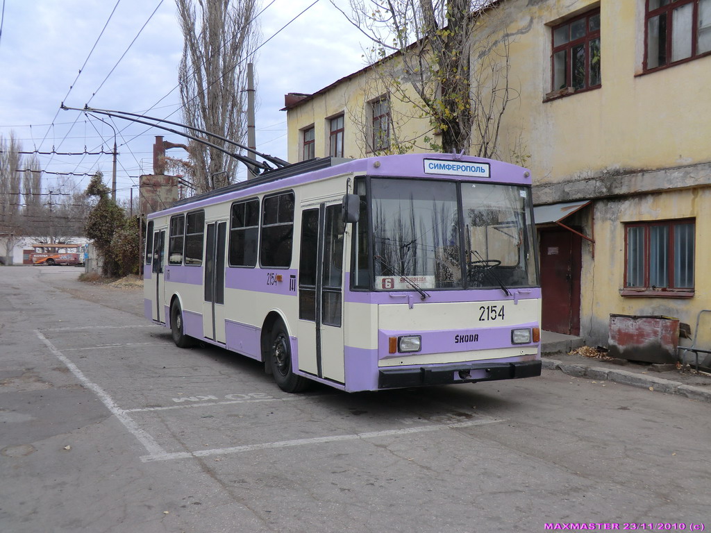 Krymský trolejbus, Škoda 14Tr11/6 č. 2154