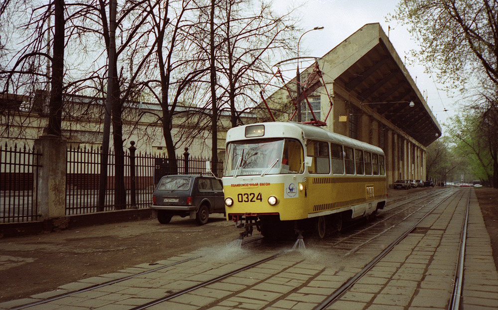 Москва, Tatra T3SU № 0324