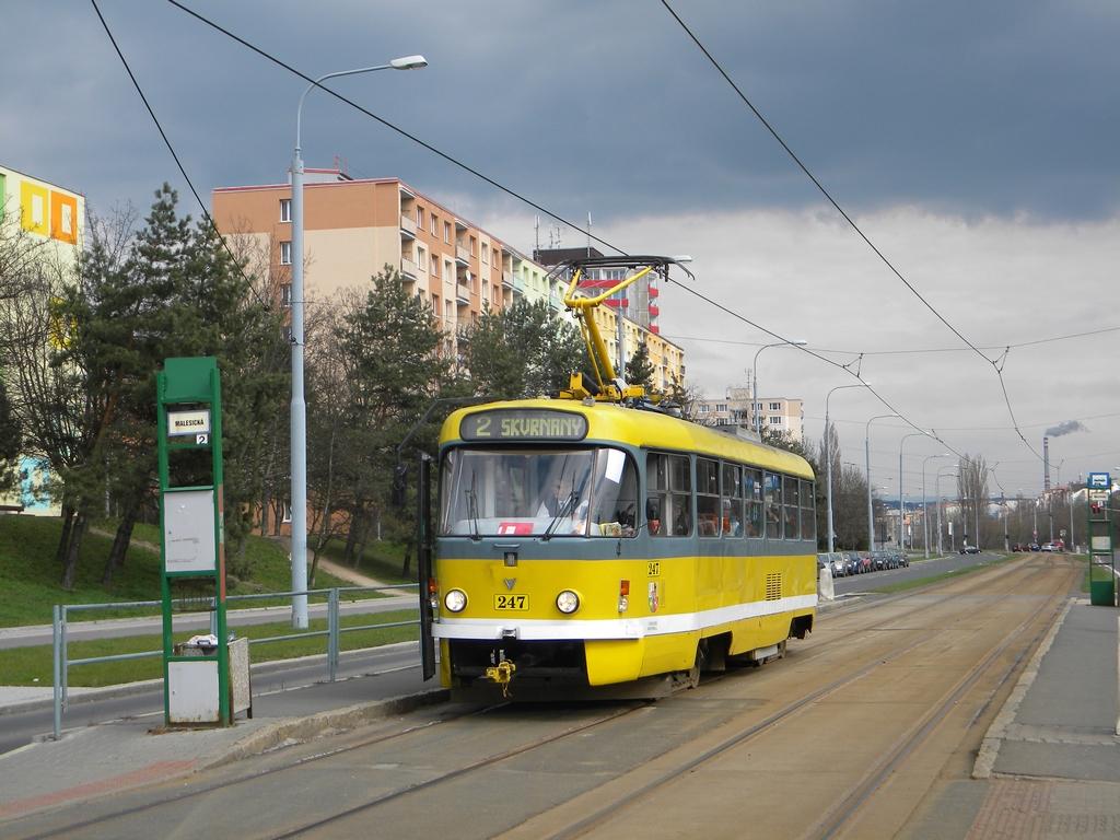 Plzeň, Tatra T3M.02 # 247