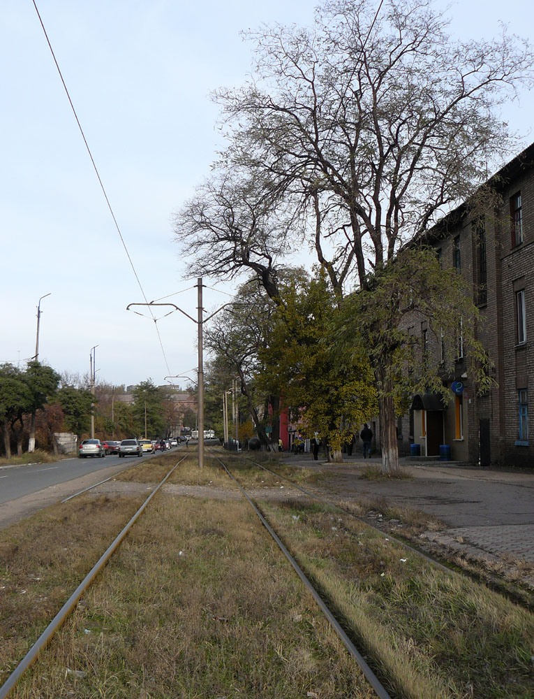 Yenakiieve — Tram lines