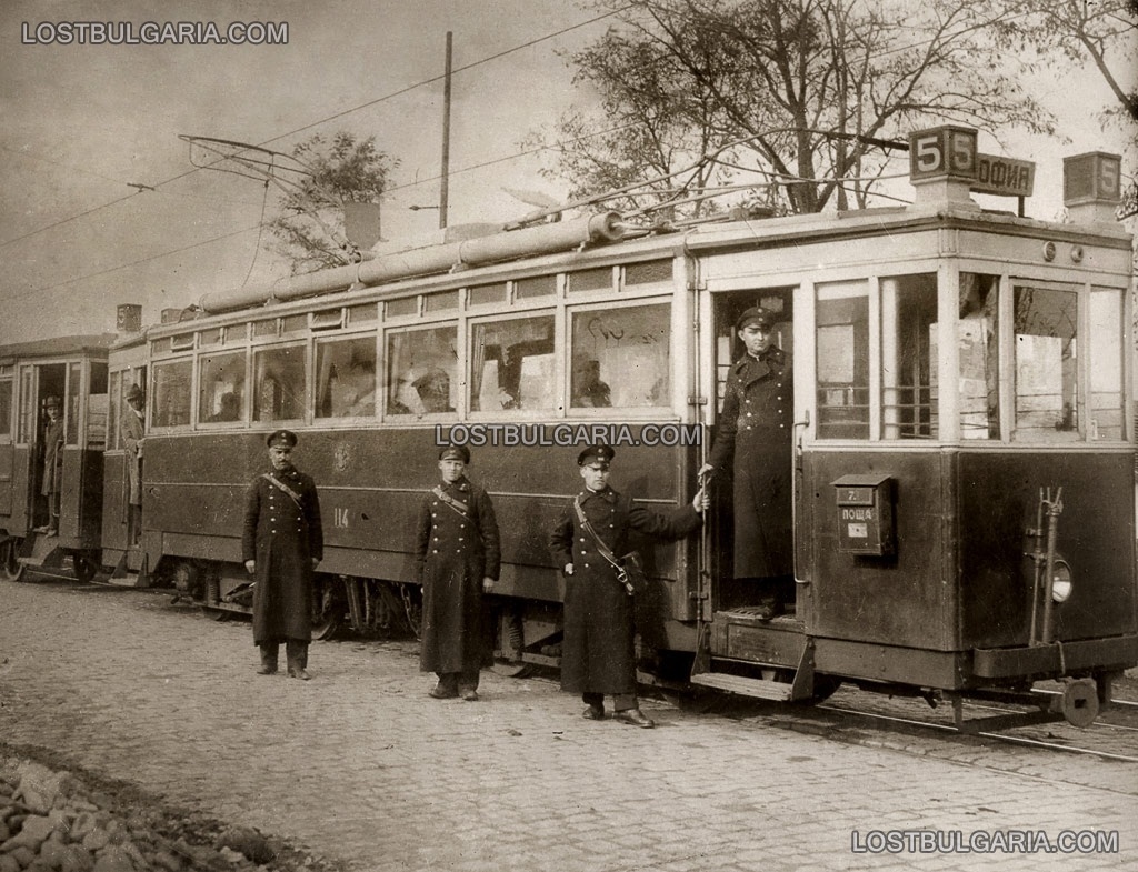 Sofia, Nivelles 4-axle motor car # 114; Sofia — Historical — Тramway photos (1901–1942)