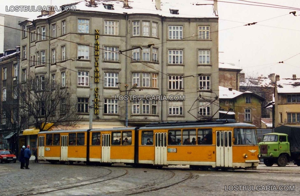 Sofia, T8M-730 (Sofia 70) nr. 182; Sofia — Historical — Тramway photos (1990–2010)