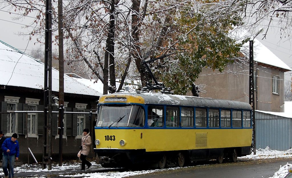 Алматы, Tatra T4D № 1043