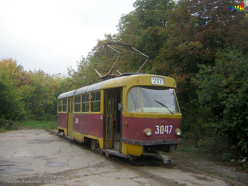 Харков, Tatra T3SU № 3047