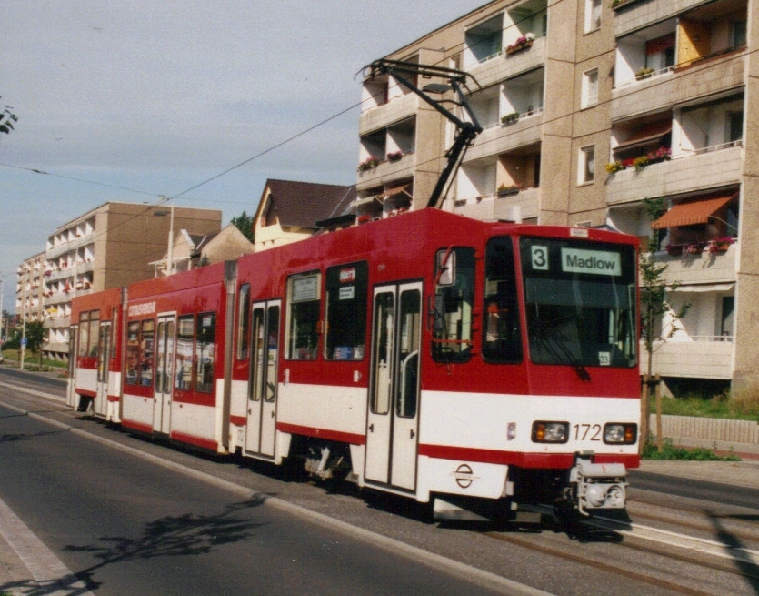 Cottbus, Tatra KTNF6 Nr. 172