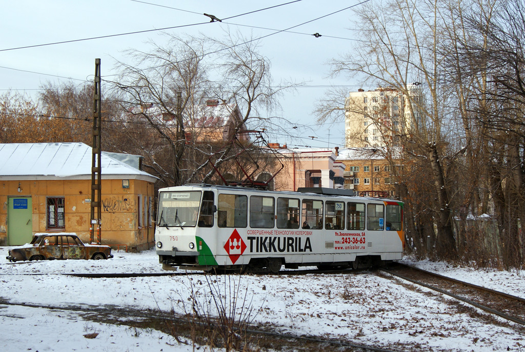 Yekaterinburg, Tatra T6B5SU № 750