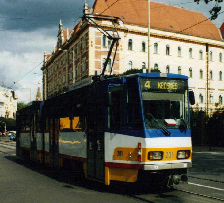 Szeged, Tatra KT4DM № 201