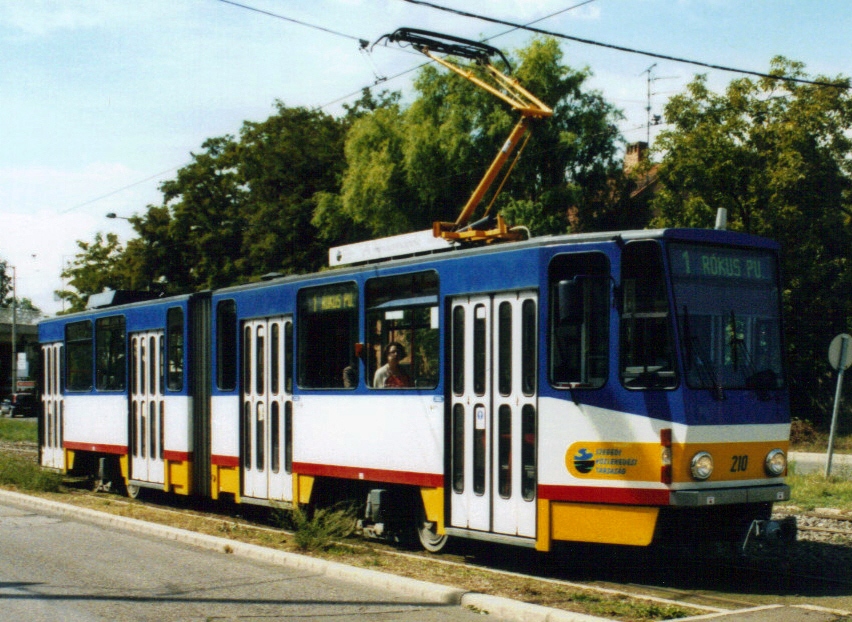 Szeged, Tatra KT4DM № 210