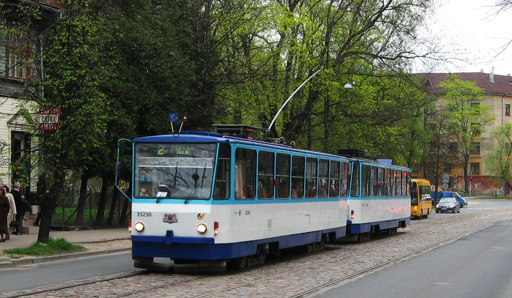 Рига, Tatra T3MR (T6B5-R) № 35250