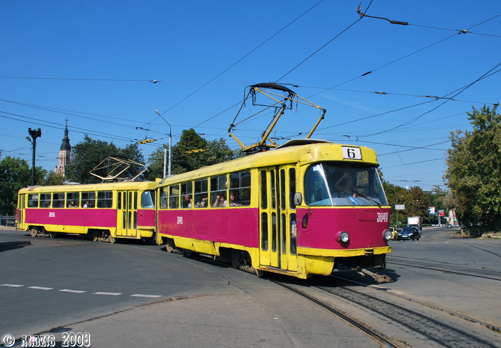 Kharkiv, Tatra T3SU (2-door) № 3049