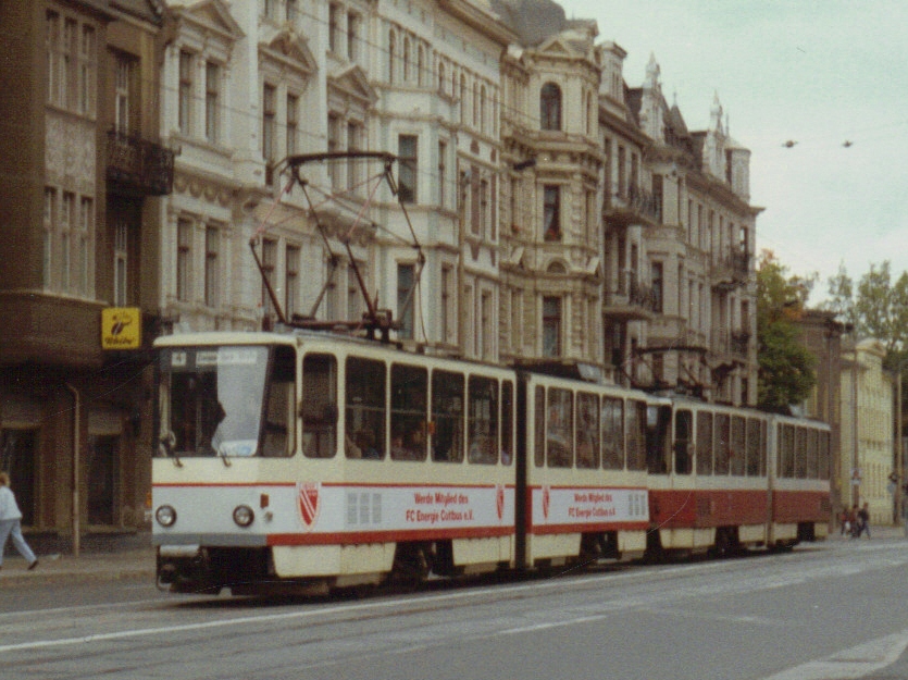 Котбус, Tatra KT4D № 19; Котбус — Старые фотографии