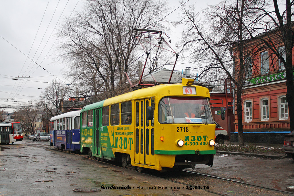 Нижний Новгород, Tatra T3SU № 2718