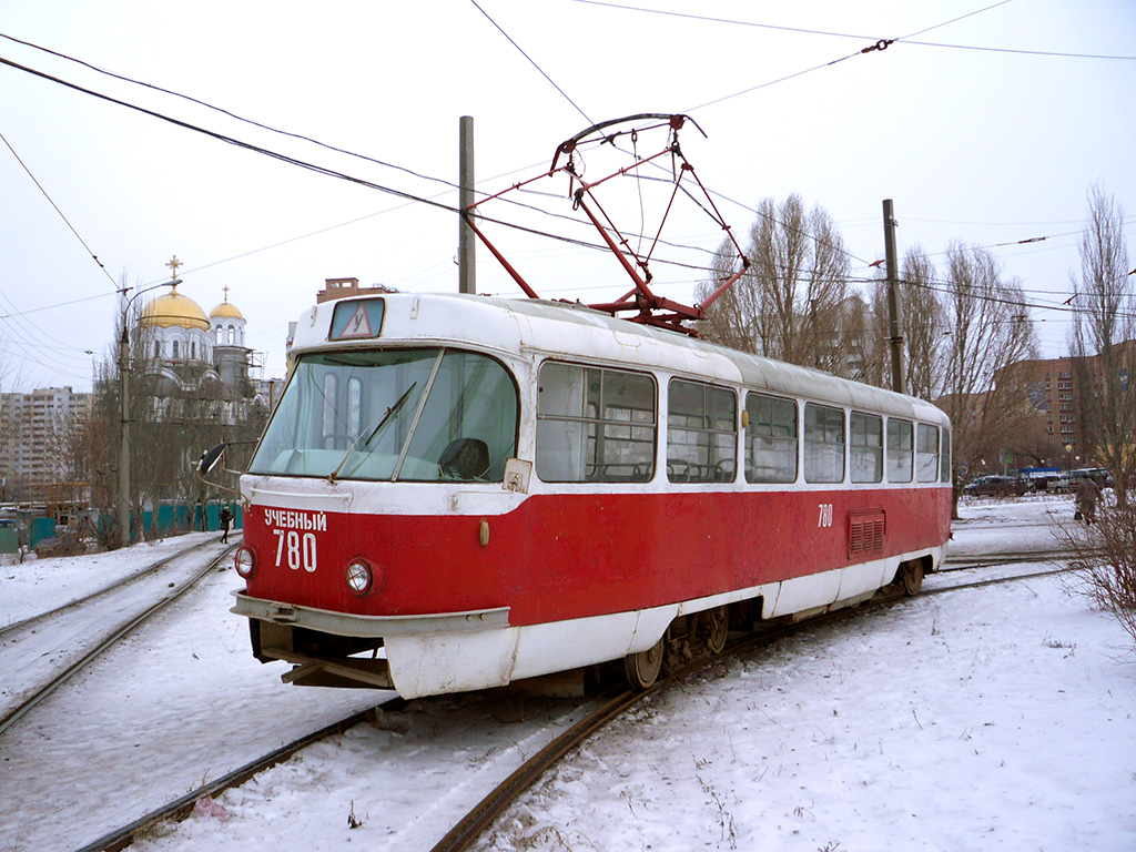Самара, Tatra T3SU (двухдверная) № 780; Самара — Конечные станции и кольца (трамвай)
