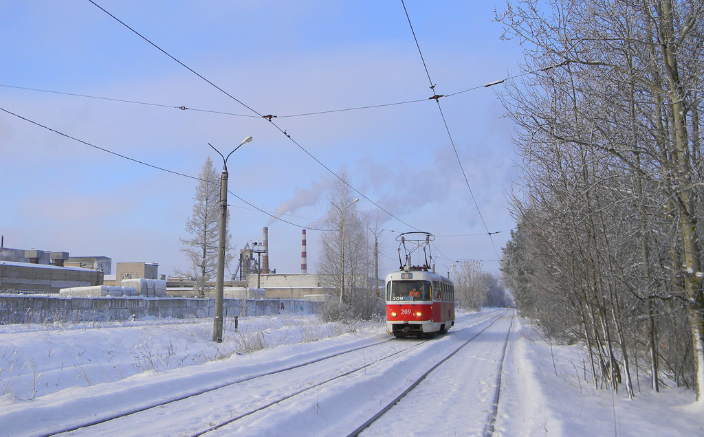 Tver, Tatra T3SU N°. 209; Tver — Streetcar lines: Zavolzhsky District (line to Staraya Konstantinovka)