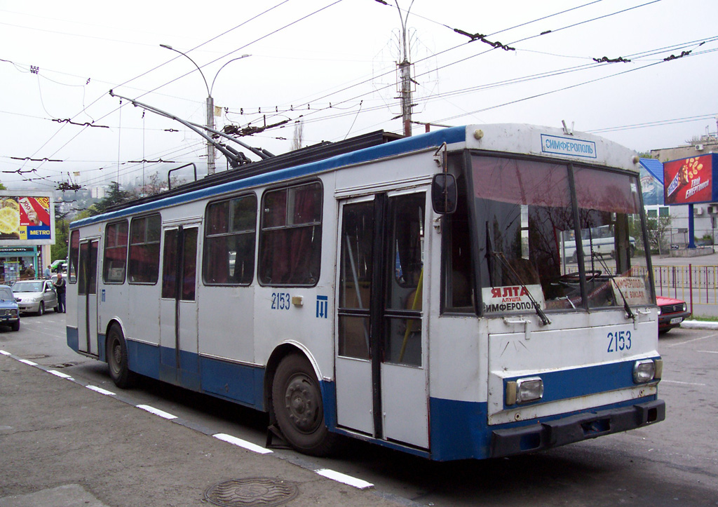 Кримски тролейбус, Škoda 14Tr11/6 № 2153