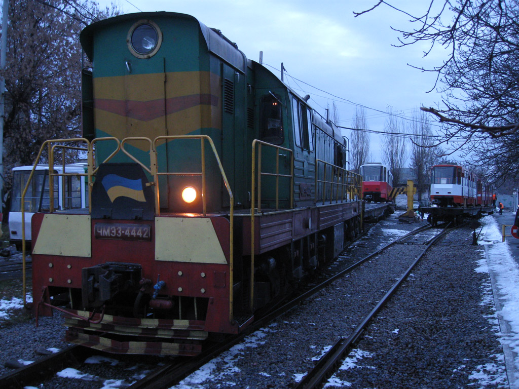 Vinica — Sending trams in Zhitomir