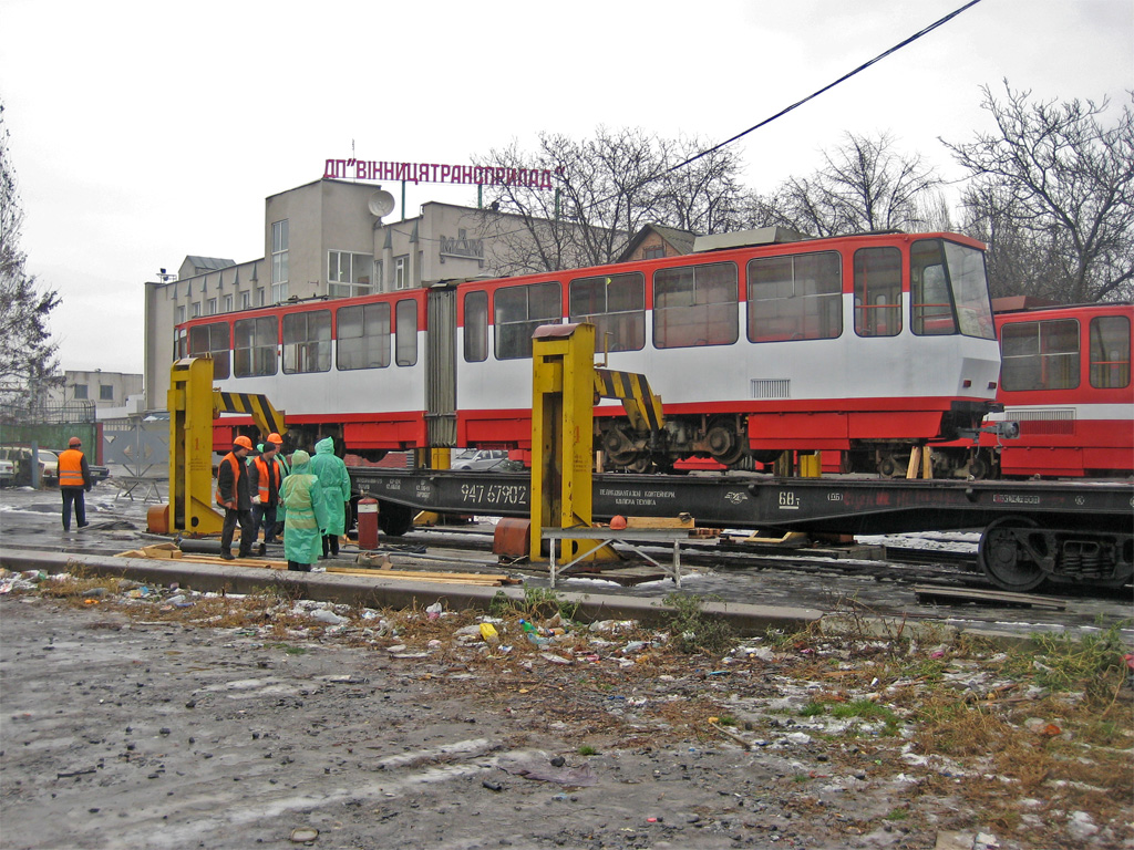 Vinnytsia, Tatra KT4SU № 169; Vinnytsia — Sending trams in Zhitomir