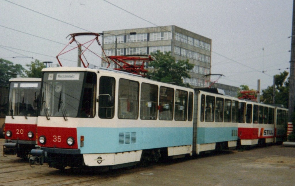 科特布斯, Tatra KT4D # 35; 科特布斯 — Old photos