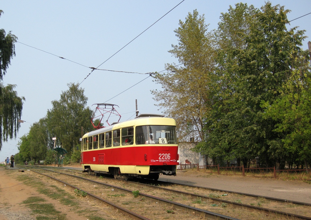 Ижевск, Tatra T3SU № 2206
