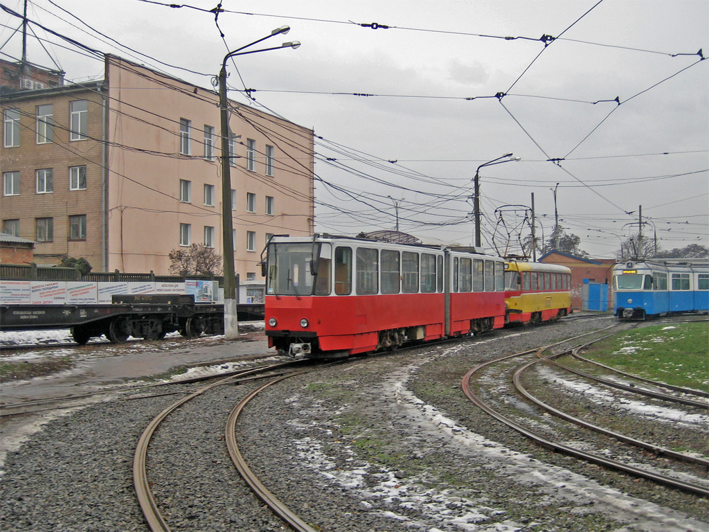 Винница, Tatra KT4SU № 153; Винница — Отправка вагонов в Житомир