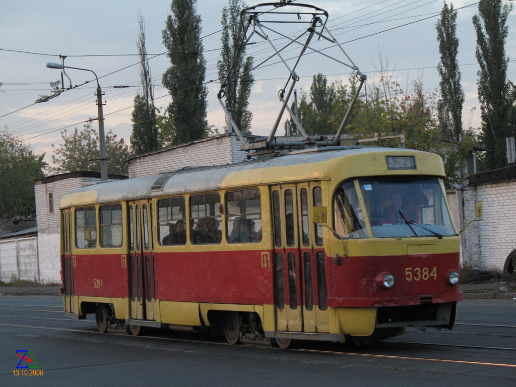 Kyiv, Tatra T3SU # 5384