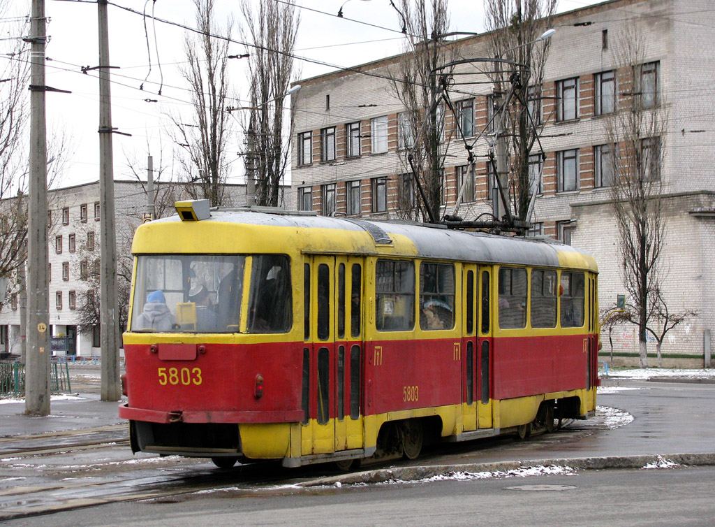 Киев, Tatra T3SU № 5803
