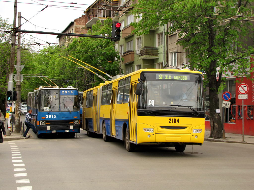 Sofia, Ikarus 280.92F nr. 2104