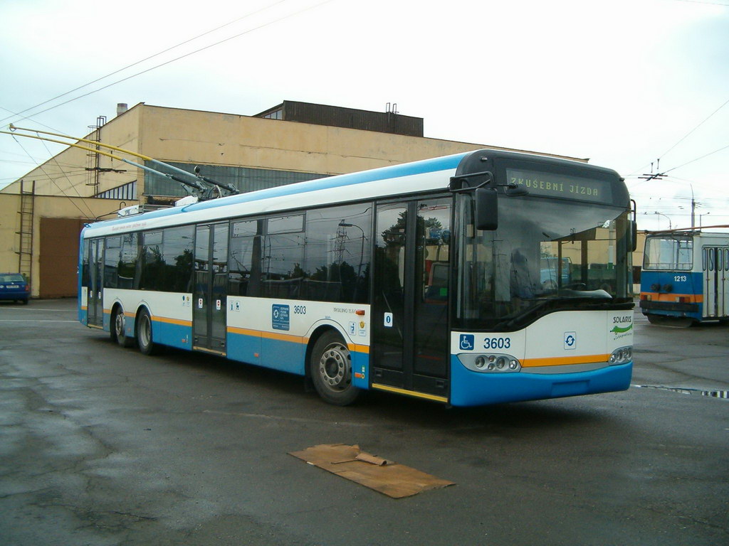 София, Solaris Trollino II 15 AC № 3603; София — Изпитания на Solaris Trollino 15 AC — 05.2005 г.