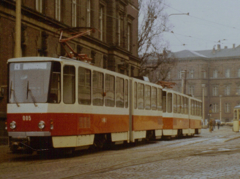 Гёрлиц, Tatra KT4D № 005; Гёрлиц — Старые фотографии