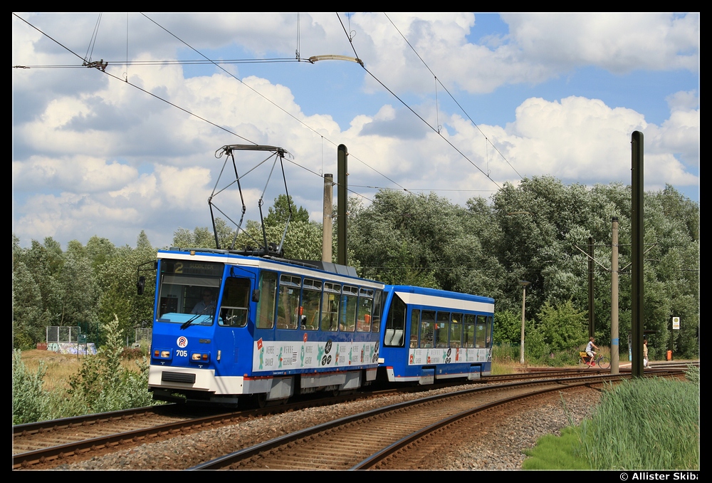 Росток, Tatra T6A2M № 705