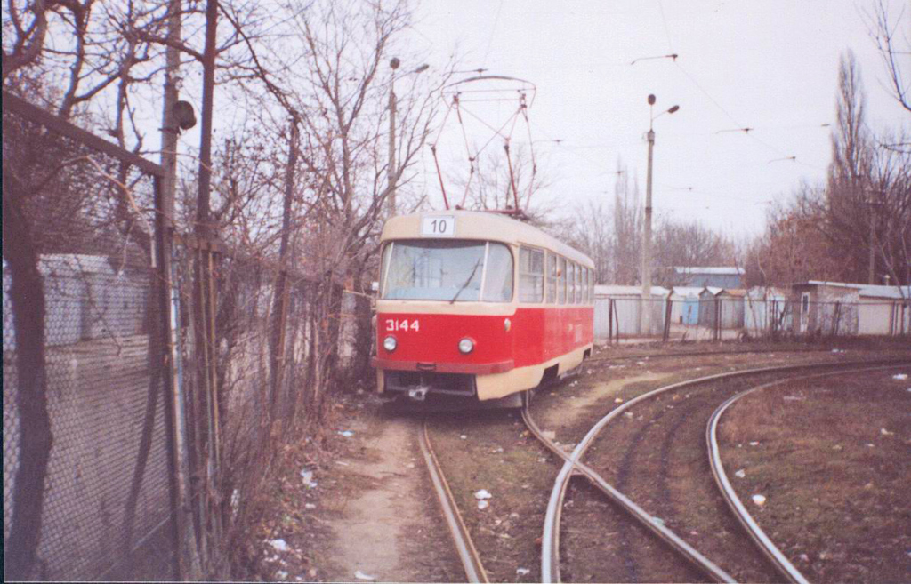 Одесса, Tatra T3SU (двухдверная) № 3144