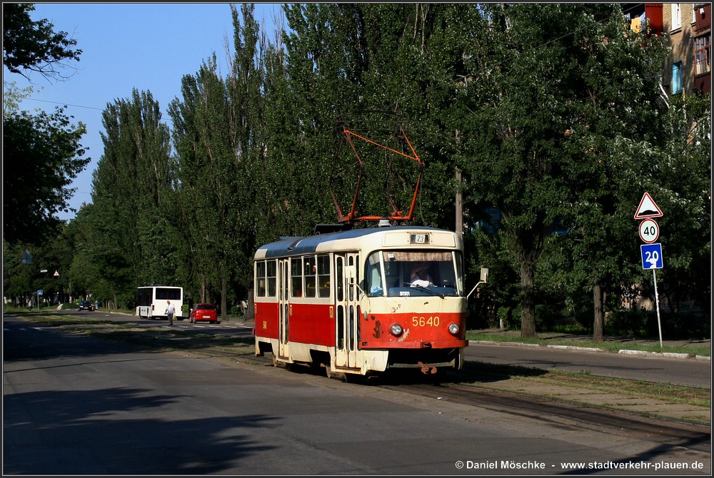 Киев, Tatra T3SU № 5640