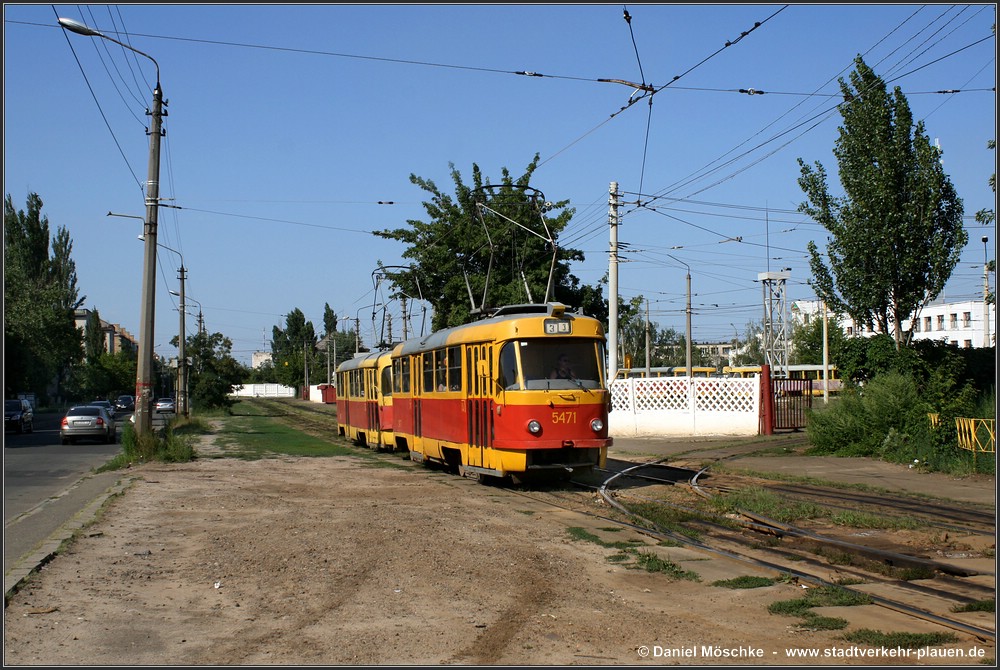 Киев, Tatra T3SU № 5471