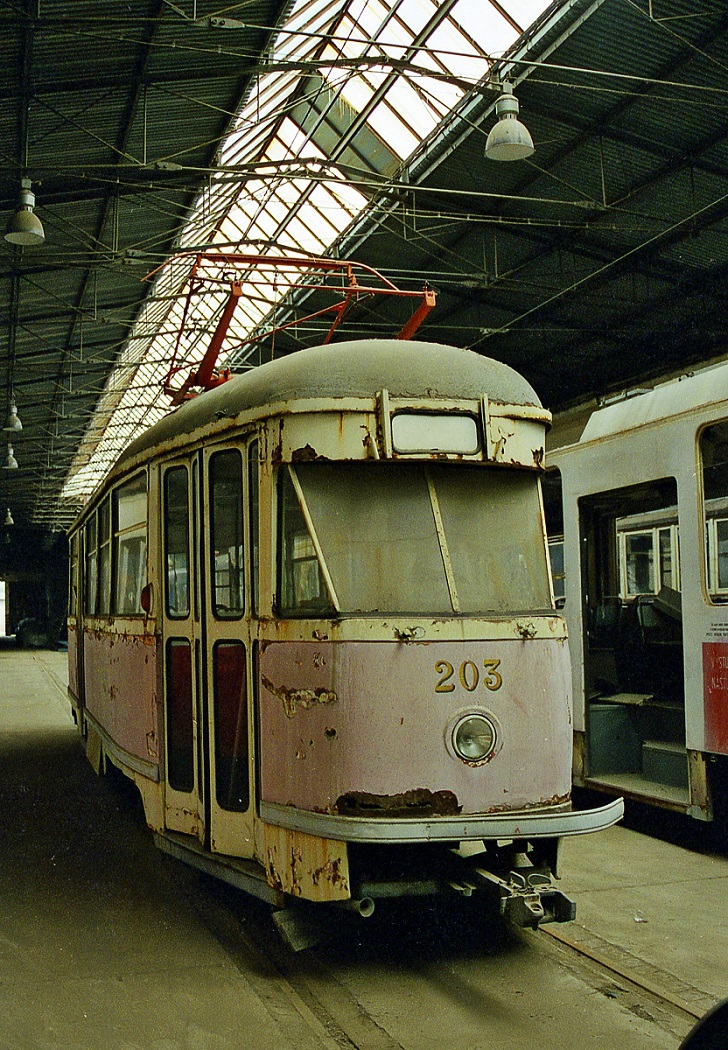 Košice, Tatra T1 č. 203