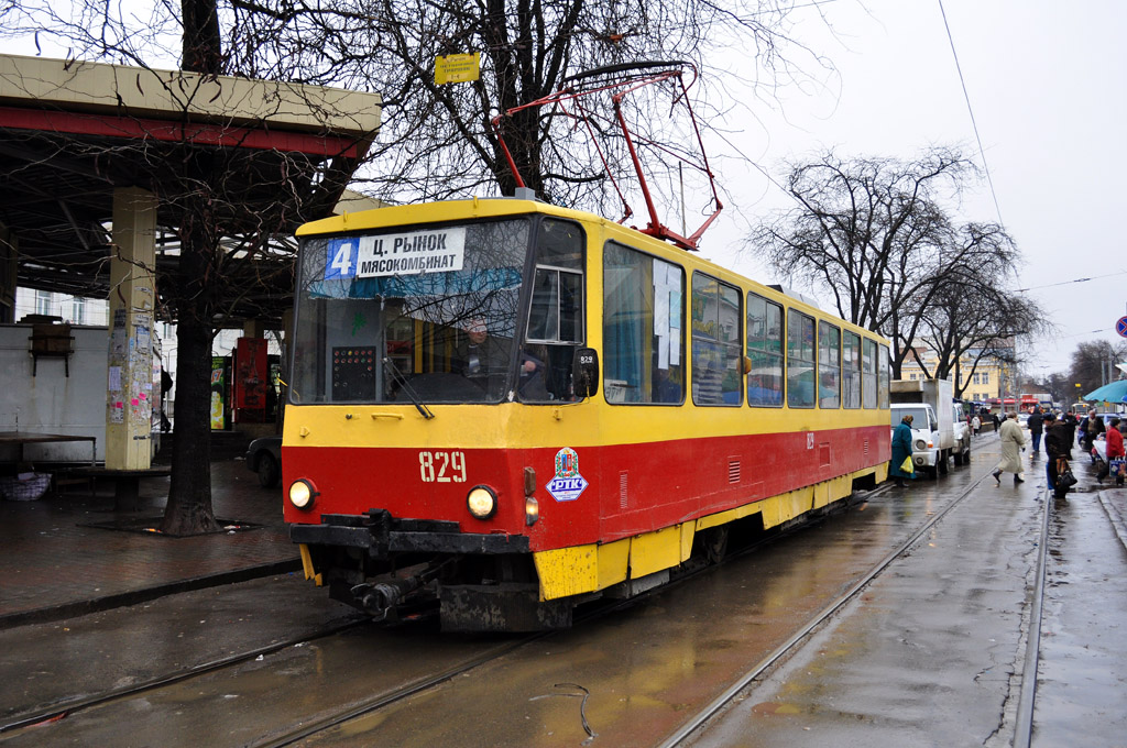 Ростов-на-Дону, Tatra T6B5SU № 829