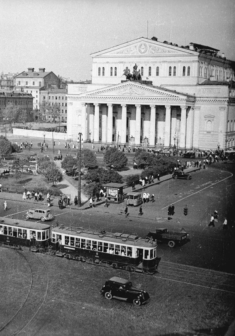 Москва, КМ № 2006; Москва — Исторические фотографии — Трамвай и Троллейбус (1921-1945)