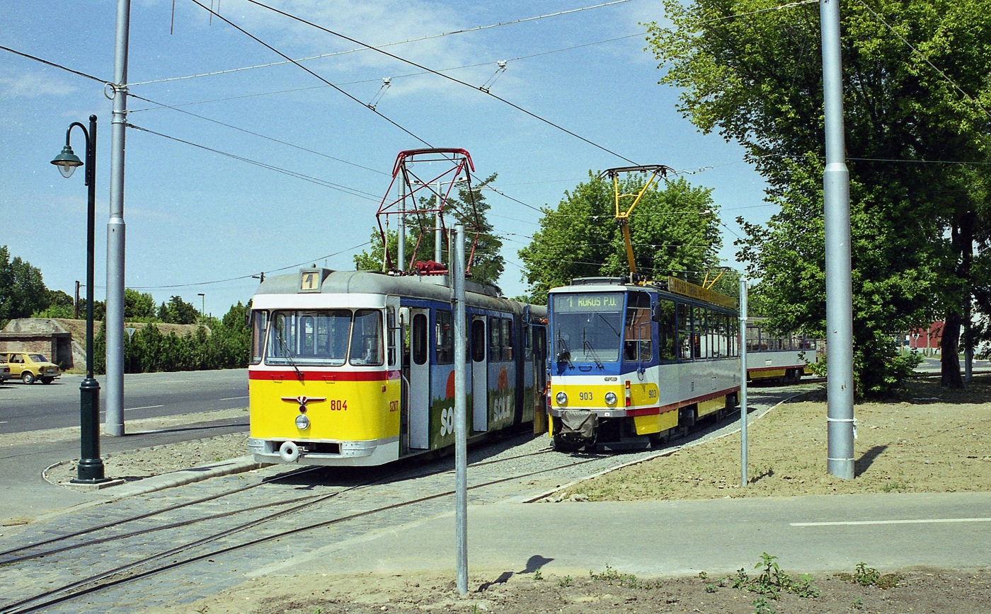 Сегед, CSM-4 № 804; Сегед, Tatra T6A2 № 903