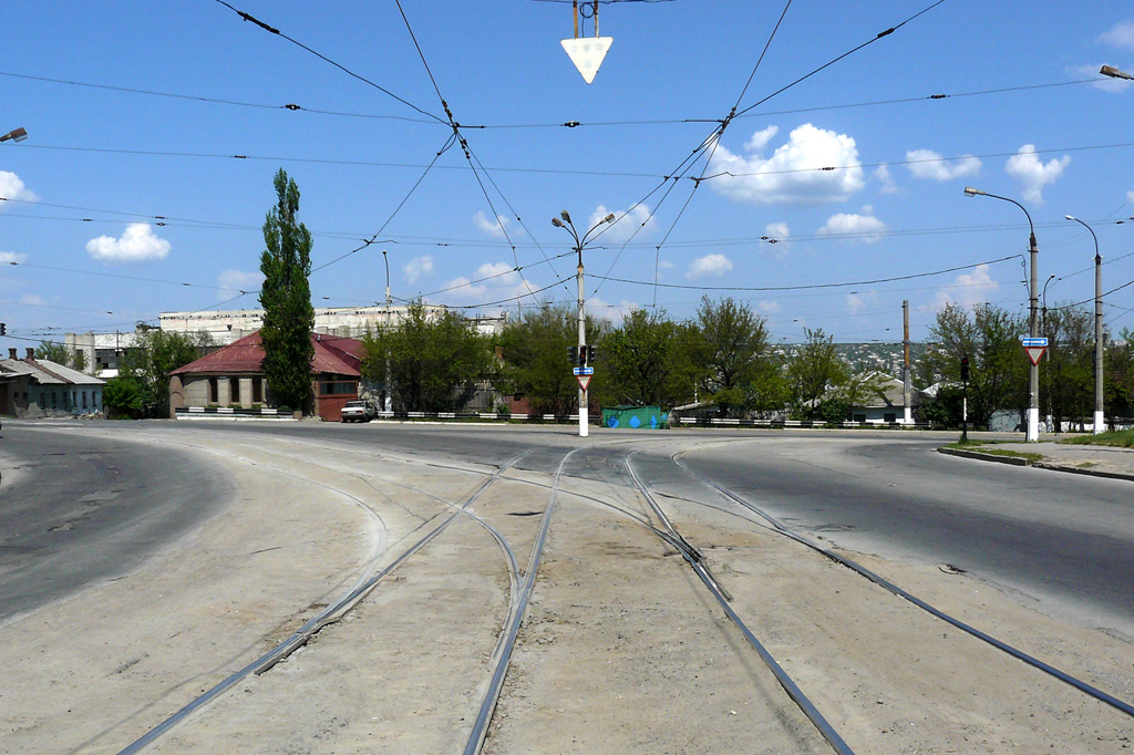 Luhansk — Tramway Lines and Infrastructure