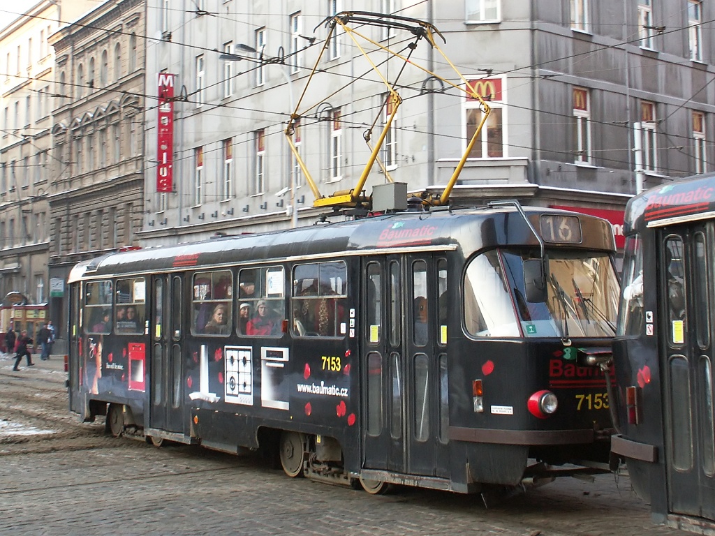 Прага, Tatra T3SUCS № 7153