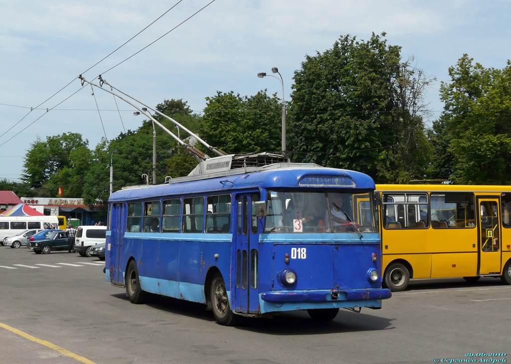 Роўнае, Škoda 9Tr19 № 018