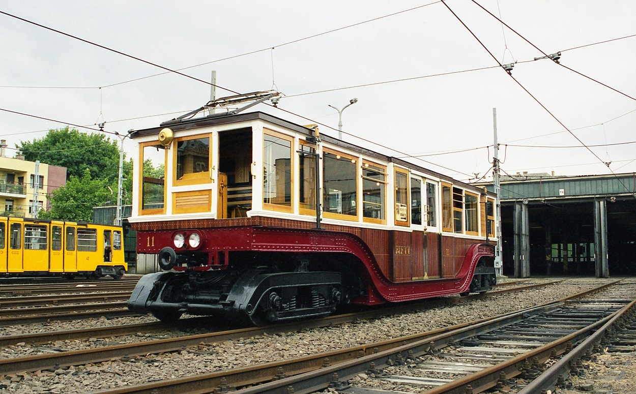 Budapest, Schlick/Siemens & Halske (BKVT) # 11; Budapest — Millennium Underground Railway (M1); Budapest — Tram depots