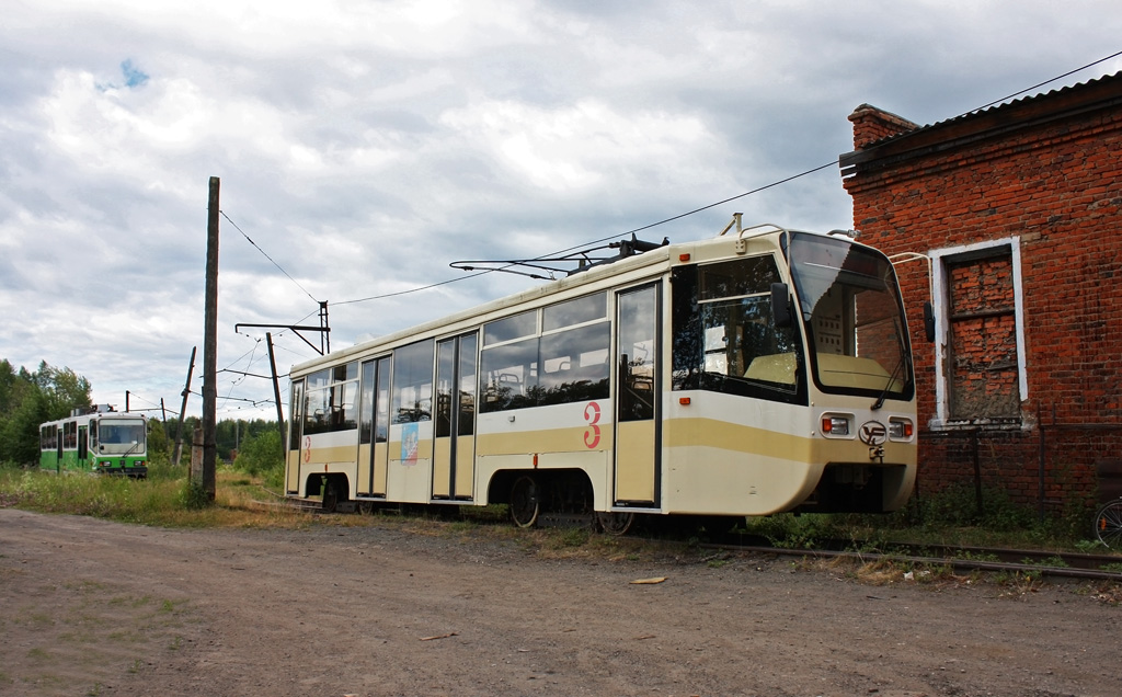 Волчанск, 71-619КТ № 3; Волчанск — Трамвайное депо и кольцо "Волчанка"