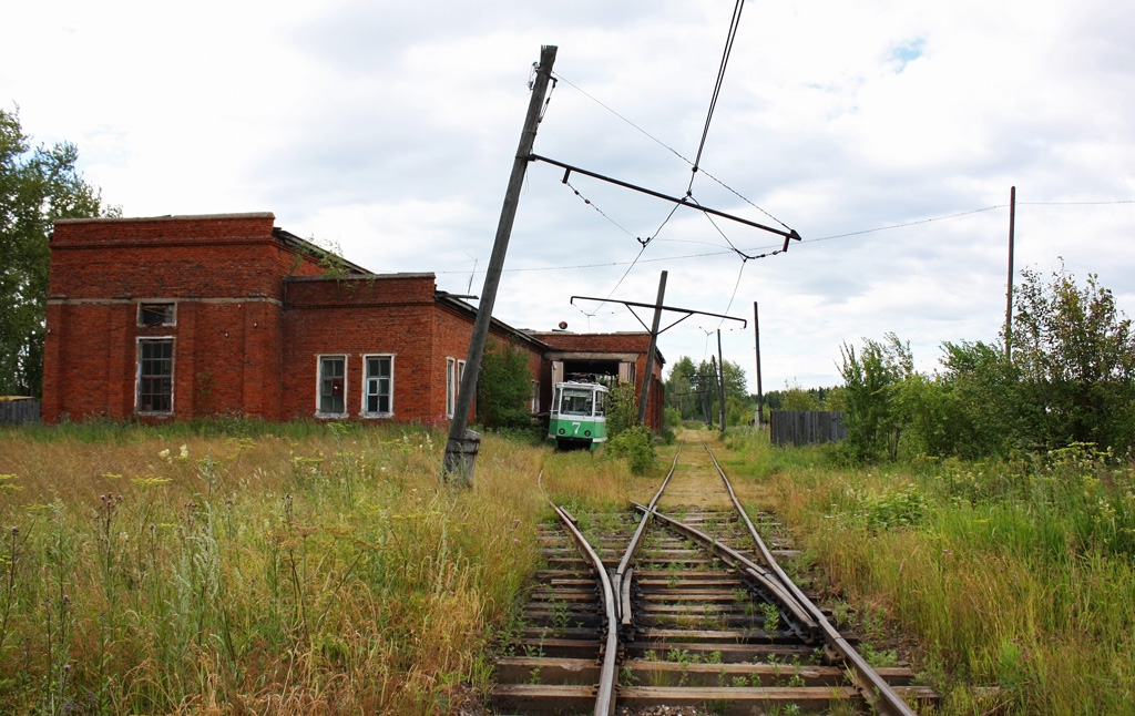 Woltschansk, 71-605 (KTM-5M3) Nr. 7; Woltschansk — Tram depot & Volchanka terminal