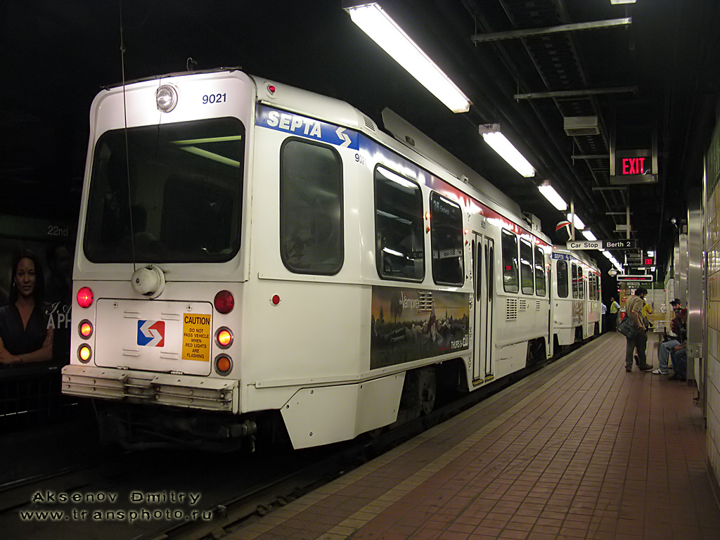 Филадельфия, Kawasaki City LRV № 9021