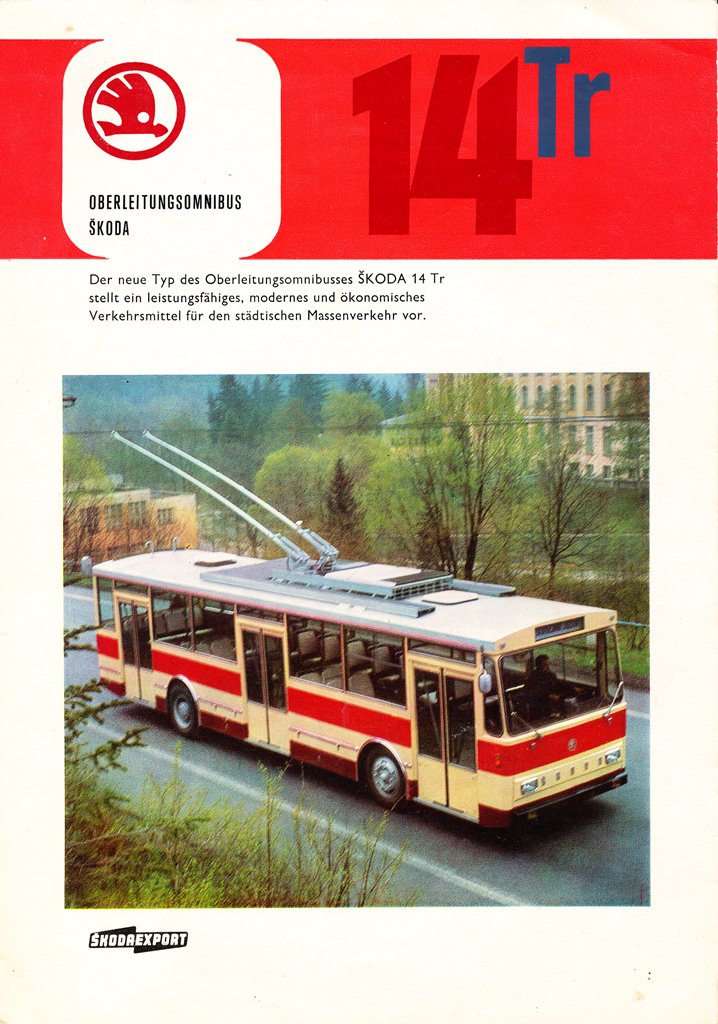 Марианске-Лазне, Škoda 14Tr № 23; Остров — Новые троллейбусы Škoda