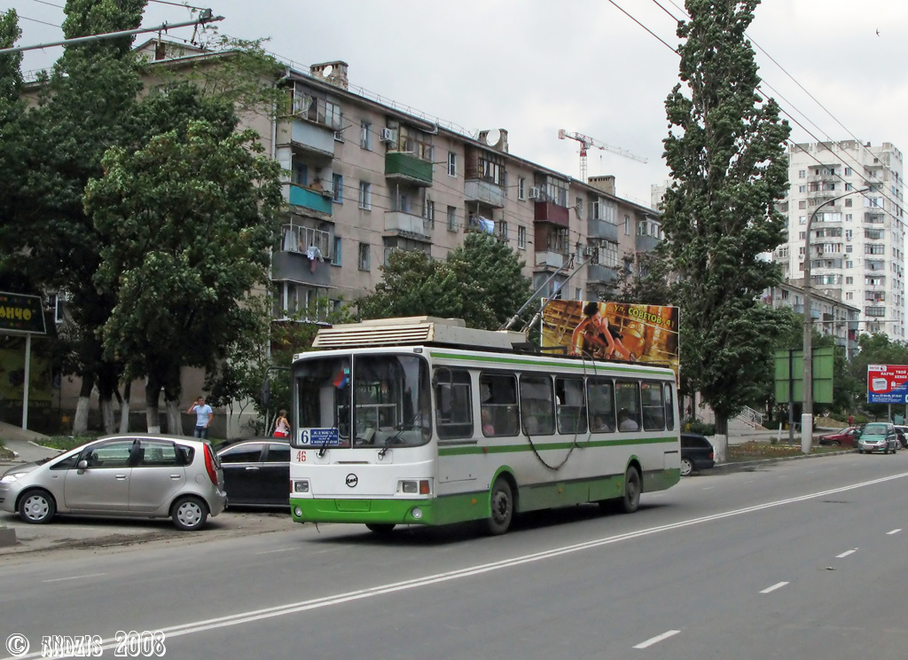 Novorossiysk, LiAZ-5280 (VZTM) č. 46